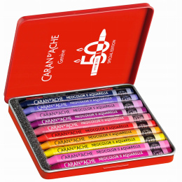 Neocolor II Aquarelle 50 Years Pop 10-sarja ryhmässä Taiteilijatarvikkeet / Taiteilijavärit / Pastellivärit / Vahapastellit @ Pen Store (135630)