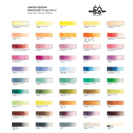 Neocolor II Aquarelle 50 years Wooden Box 50-sarja ryhmässä Taiteilijatarvikkeet / Taiteilijavärit / Pastellivärit / Vahapastellit @ Pen Store (135633)