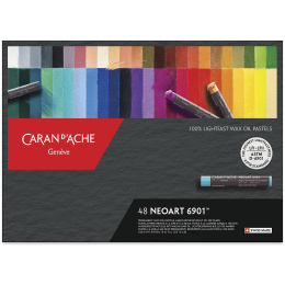 Neoart vaha- ja öljypastellit 48-setti ryhmässä Taiteilijatarvikkeet / Liidut ja lyijyt / Pastelliliidut @ Pen Store (135636)