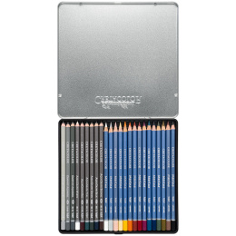 The Aquarino Box vesiväripakkaus 24 osaa ryhmässä Kynät / Taiteilijakynät / Akvarellikynät @ Pen Store (135647)
