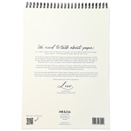 Ink & Lise Lettering Pad A4 ryhmässä Paperit ja Lehtiöt / Taiteilijalehtiöt / Luonnos- ja piirustuslehtiöt @ Pen Store (135658)