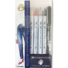 Clean Color Real Brush Illustration 8-setti 1 ryhmässä Kynät / Taiteilijakynät / Sivellinkynät @ Pen Store (135665)
