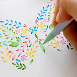 Clean Color Real Brush Illustration 8-setti 1 ryhmässä Kynät / Taiteilijakynät / Sivellinkynät @ Pen Store (135665)