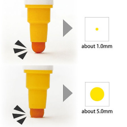 Clean Color DOT Pen 4-setti ryhmässä Kynät / Taiteilijakynät / Maalitussit @ Pen Store (135667)