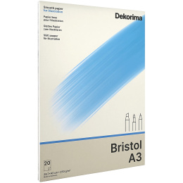 Bristol Paper A3 ryhmässä Paperit ja Lehtiöt / Taiteilijalehtiöt / Luonnos- ja piirustuslehtiöt @ Pen Store (135670)