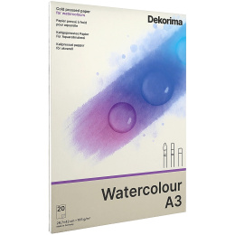 Watercolour Pad 165g A3 ryhmässä Paperit ja Lehtiöt / Taiteilijalehtiöt / Akvarellipaperit @ Pen Store (135677)