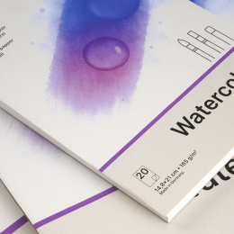 Watercolour Pad 165g A5 ryhmässä Paperit ja Lehtiöt / Taiteilijalehtiöt / Akvarellipaperit @ Pen Store (135679)
