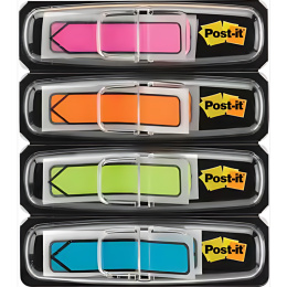 Post-it Indeksivälilehdet Nuoli 11,9×43,2 mm 4 neonväriä ryhmässä Paperit ja Lehtiöt / Kirjoitus ja muistiinpanot / Post-it ja muistilaput @ Pen Store (135696)