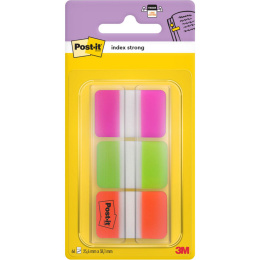 Post-it Indeksivälilehdet 25,4 x 38,1 mm Strong, 3 väriä ryhmässä Paperit ja Lehtiöt / Kirjoitus ja muistiinpanot / Post-it ja muistilaput @ Pen Store (135700)