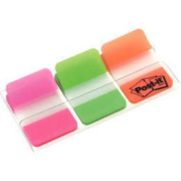 Post-it Indeksivälilehdet 25,4 x 38,1 mm Strong, 3 väriä ryhmässä Paperit ja Lehtiöt / Kirjoitus ja muistiinpanot / Post-it ja muistilaput @ Pen Store (135700)