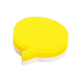 Post-it 70x70 Keltainen/valkoinen puhekupla ryhmässä Paperit ja Lehtiöt / Kirjoitus ja muistiinpanot / Post-it ja muistilaput @ Pen Store (135709)