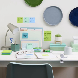 Post-it Super Sticky 76x76 Värisekoitus Oasis 5-pakkaus ryhmässä Paperit ja Lehtiöt / Kirjoitus ja muistiinpanot / Post-it ja muistilaput @ Pen Store (135718)