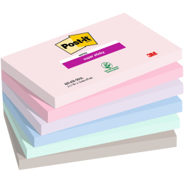 Post-it Super Sticky 76x127 Värisekoitus Soulful 6-pakkaus ryhmässä Paperit ja Lehtiöt / Kirjoitus ja muistiinpanot / Post-it ja muistilaput @ Pen Store (135722)
