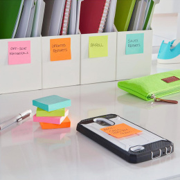 Post-it Super Sticky 47,6x47,6 Värisekoitus Cosmic 12-pakkaus ryhmässä Paperit ja Lehtiöt / Kirjoitus ja muistiinpanot / Post-it ja muistilaput @ Pen Store (135730)