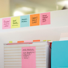 Post-it Super Sticky 47,6x47,6 Värisekoitus Cosmic 12-pakkaus ryhmässä Paperit ja Lehtiöt / Kirjoitus ja muistiinpanot / Post-it ja muistilaput @ Pen Store (135730)