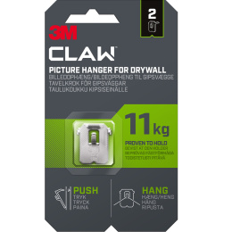 Claw Kehyskoukut kipsiseinälle 11 kg 2 kpl ryhmässä Askartelu ja Harrastus / Järjestää / Kehykset / Taulunripustus @ Pen Store (135735)