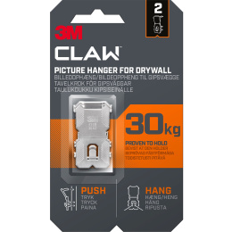 Claw Kehyskoukut kipsiseinälle 30 kg 2 kpl ryhmässä Askartelu ja Harrastus / Järjestää / Kehykset / Taulunripustus @ Pen Store (135739)