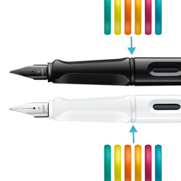 Safari All White Set Medium ryhmässä Kynät / Fine Writing / Täytekynät @ Pen Store (135752)
