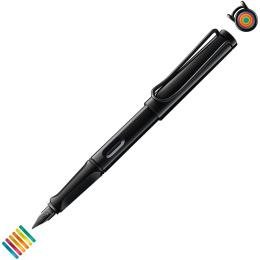 Safari All Black Set Medium ryhmässä Kynät / Fine Writing / Täytekynät @ Pen Store (135755)