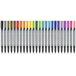 Pointliner Colour 24-setti ryhmässä Kynät / Taiteilijakynät / Tussit @ Pen Store (135773)