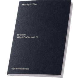 Notepad - Moonlight Blue ryhmässä Paperit ja Lehtiöt / Kirjoitus ja muistiinpanot / Muistikirjat @ Pen Store (135781)
