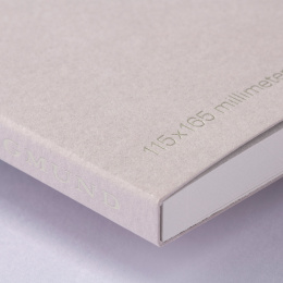 Notepad - Moonlight Grey ryhmässä Paperit ja Lehtiöt / Kirjoitus ja muistiinpanot / Muistikirjat @ Pen Store (135782)