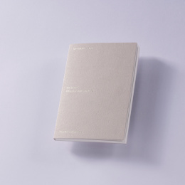 Notepad - Moonlight Grey ryhmässä Paperit ja Lehtiöt / Kirjoitus ja muistiinpanot / Muistikirjat @ Pen Store (135782)