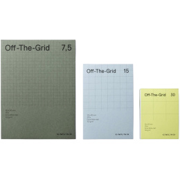Off-The-Grid 7,5 - Forest ryhmässä Paperit ja Lehtiöt / Kirjoitus ja muistiinpanot / Vihkot ja lehtiöt @ Pen Store (135784)