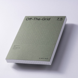 Off-The-Grid 7,5 - Forest ryhmässä Paperit ja Lehtiöt / Kirjoitus ja muistiinpanot / Vihkot ja lehtiöt @ Pen Store (135784)