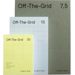 Off-The-Grid 7,5 - Forest ryhmässä Paperit ja Lehtiöt / Kirjoitus ja muistiinpanot / Vihkot ja lehtiöt @ Pen Store (135784)
