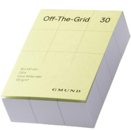 Off-The-Grid 30 - Lime ryhmässä Paperit ja Lehtiöt / Kirjoitus ja muistiinpanot / Vihkot ja lehtiöt @ Pen Store (135786)