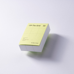 Off-The-Grid 30 - Lime ryhmässä Paperit ja Lehtiöt / Kirjoitus ja muistiinpanot / Vihkot ja lehtiöt @ Pen Store (135786)