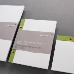 Craftsman Sketchbook A4 - Olivine ryhmässä Paperit ja Lehtiöt / Taiteilijalehtiöt / Luonnoskirjat @ Pen Store (135790)