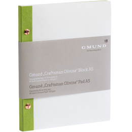 Craftsman Sketchbook A5 - Olivine ryhmässä Paperit ja Lehtiöt / Taiteilijalehtiöt / Luonnoskirjat @ Pen Store (135791)