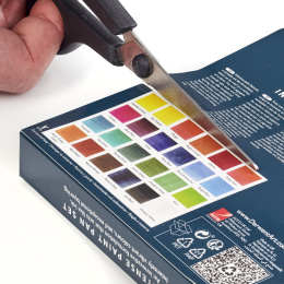 Inktense Akvarelliväri 24 puolikuppia ryhmässä Taiteilijatarvikkeet / Taiteilijavärit / Akvarellivärit / Vesiväri napissa @ Pen Store (135795)