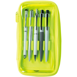 Pennakotelo Läpinäkyvä Keltainen ryhmässä Kynät / Kynätarvikkeet / Penaalit ja kynäkotelot @ Pen Store (135796)