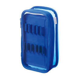 Pennakotelo Läpinäkyvä Sininen ryhmässä Kynät / Kynätarvikkeet / Penaalit ja kynäkotelot @ Pen Store (135797)