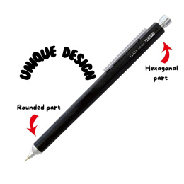 GS01 Gel Roller 0,7 mm Musta ryhmässä Kynät / Kirjoittaminen / Geelikynät @ Pen Store (135824)