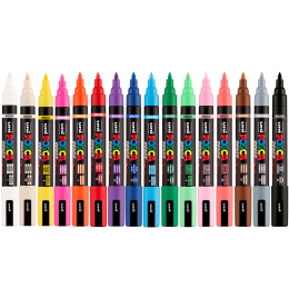 Posca Brush PC-5BR ryhmässä Kynät / Taiteilijakynät / Maalitussit @ Pen Store (135904_r)