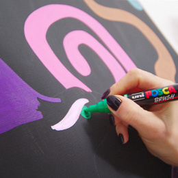 Posca Brush PC-5BR 8-setti ryhmässä Kynät / Taiteilijakynät / Maalitussit @ Pen Store (135920)