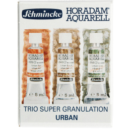 Horadam Super Granulation Set Urban ryhmässä Taiteilijatarvikkeet / Taiteilijavärit / Akvarellivärit / Vesiväri tuubissa @ Pen Store (136017)
