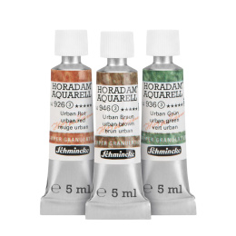 Horadam Super Granulation Set Urban ryhmässä Taiteilijatarvikkeet / Taiteilijavärit / Akvarellivärit / Vesiväri tuubissa @ Pen Store (136017)
