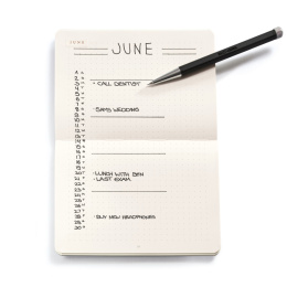 Bullet Journal Pocket 3 kpl Turquoise25 ryhmässä Paperit ja Lehtiöt / Kirjoitus ja muistiinpanot / Vihkot ja lehtiöt @ Pen Store (136020)