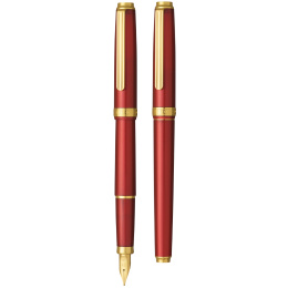 BISO Täytekynä Flame Red ryhmässä Kynät / Fine Writing / Täytekynät @ Pen Store (136079_r)