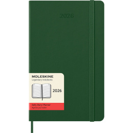 Kalenteri 12M Daily 2026 Hardcover Large Myrtle Green ryhmässä Paperit ja Lehtiöt / Kalenterit / 12 kk kalenterit @ Pen Store (136083)