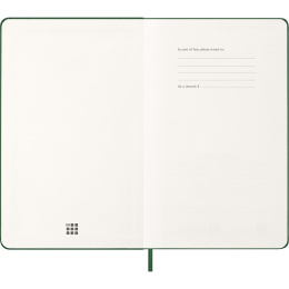 Kalenteri 12M Daily 2026 Hardcover Large Myrtle Green ryhmässä Paperit ja Lehtiöt / Kalenterit / 12 kk kalenterit @ Pen Store (136083)