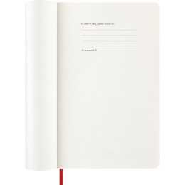 Kalenteri 12M Daily 2026 Softcover Large Red ryhmässä Paperit ja Lehtiöt / Kalenterit / 12 kk kalenterit @ Pen Store (136085)