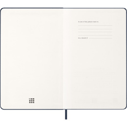 Kalenteri 12M Daily 2026 Hardcover Large Sapphire Blue ryhmässä Paperit ja Lehtiöt / Kalenterit / 12 kk kalenterit @ Pen Store (136086)