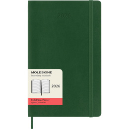 Kalenteri 12M Daily 2026 Softcover Large Myrtle Green ryhmässä Paperit ja Lehtiöt / Kalenterit / 12 kk kalenterit @ Pen Store (136088)