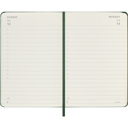 Kalenteri 12M Daily 2026 Hardcover Pocket Myrtle Green ryhmässä Paperit ja Lehtiöt / Kalenterit / 12 kk kalenterit @ Pen Store (136092)